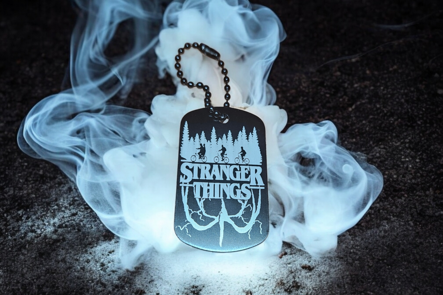 Stranger Things Schlüsselanhänger personalisierbasr