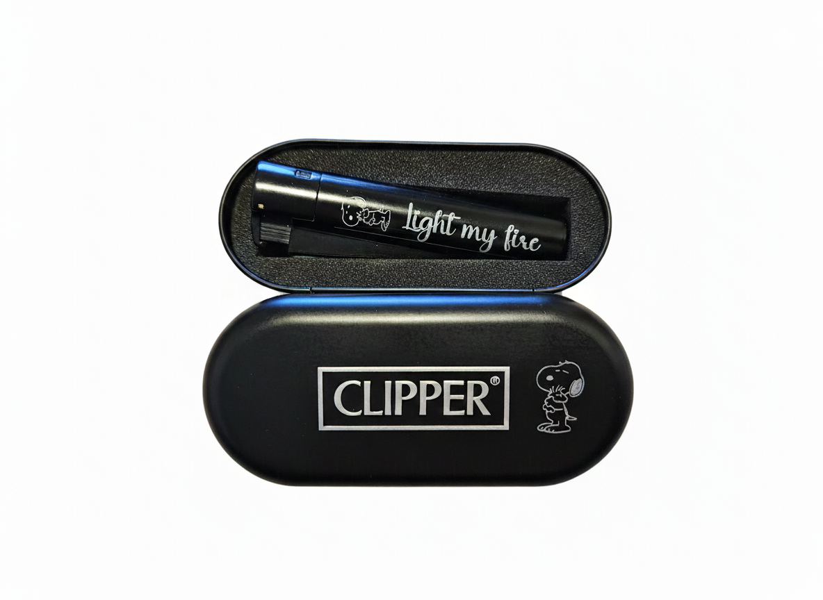 Snoopy Feuerzeug Clipper Jet-Flame