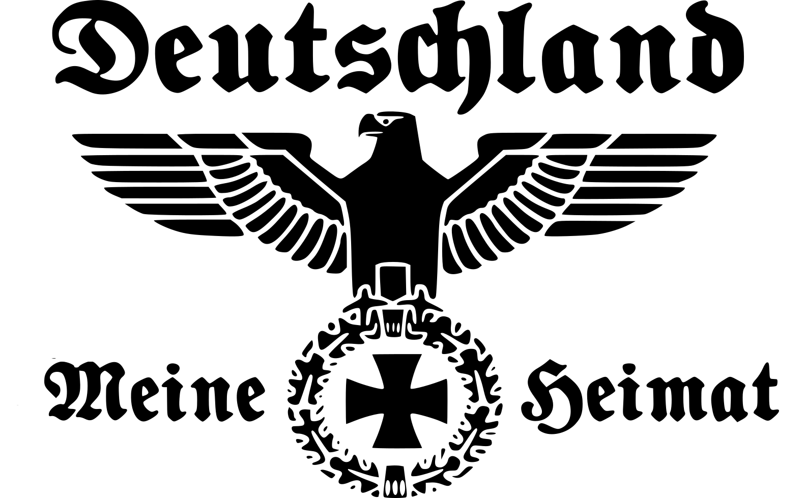 Schlüsselanhänger Deutschland Reichsadler Heimat personalisierbar Wunschtext
