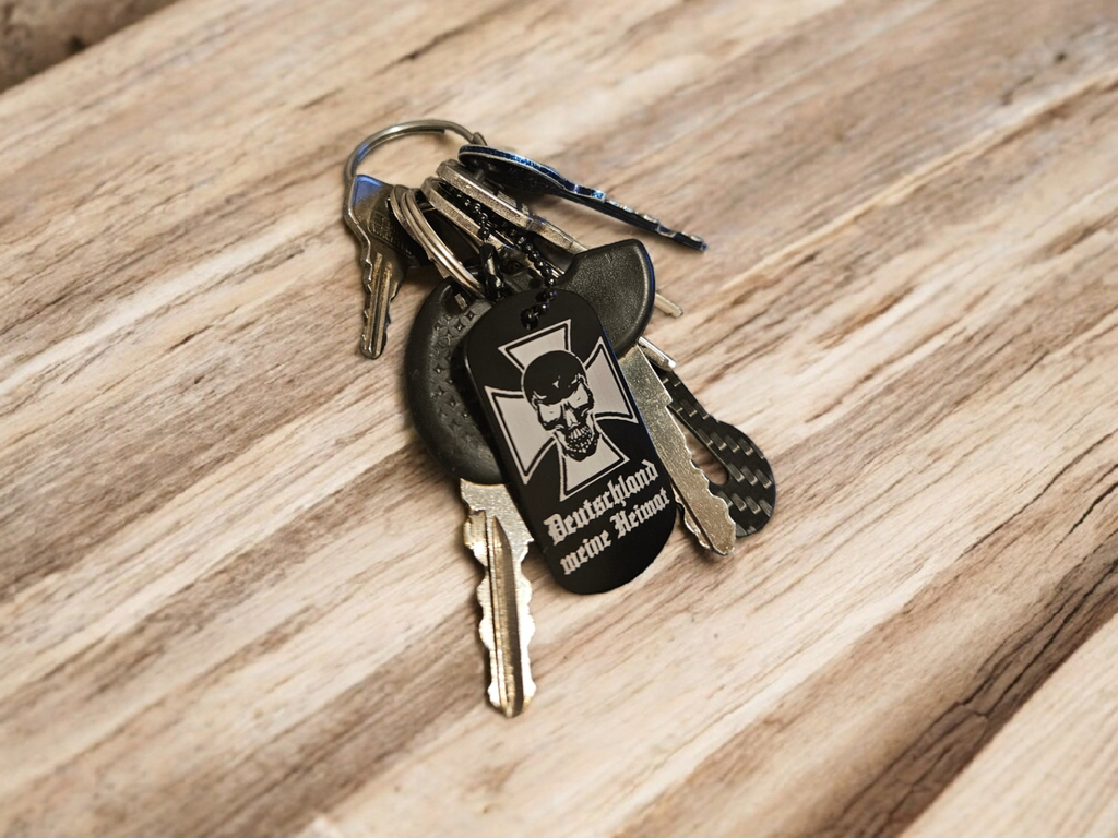Schlüsselanhänger Eisernes Kreuz Deutschland meine Heimat