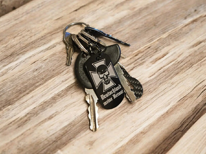 Schlüsselanhänger Eisernes Kreuz Deutschland meine Heimat