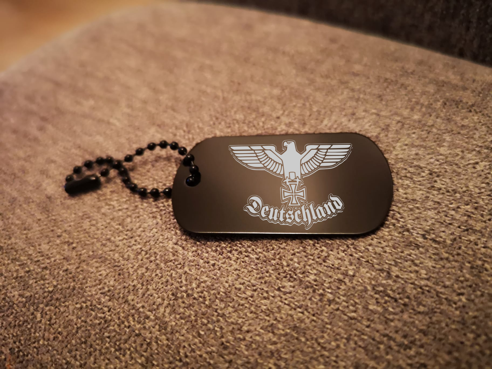 Schlüsselanhänger Deutschland Reichsadler Heimat personalisierbar Wunschtext