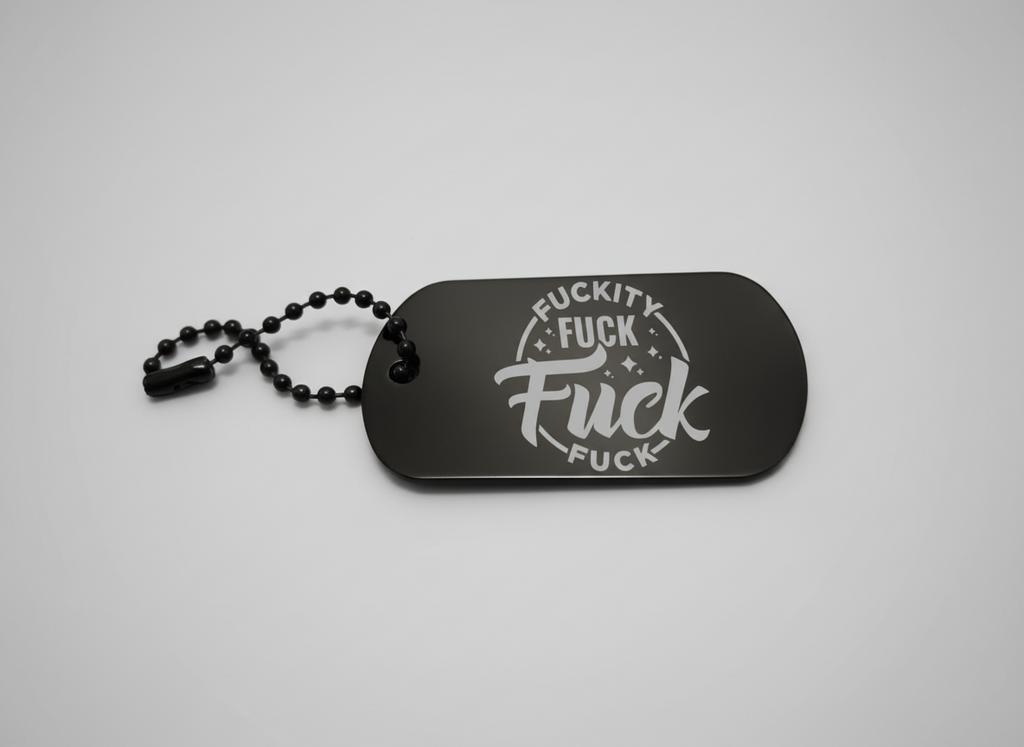 Schlüsselanhänger FUCK YOU Mickey personalisierbar Wunschtext