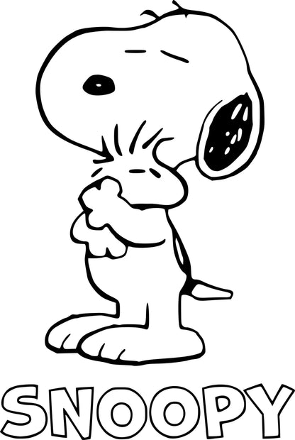 Snoopy Schlüsselanhänger personalisierbar