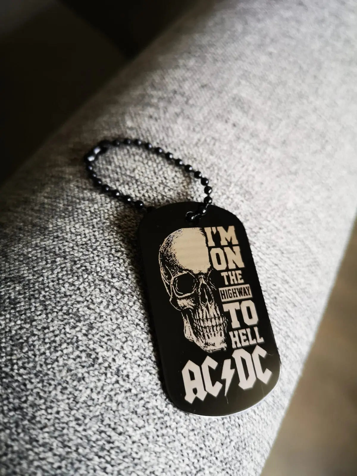 ACDC Schlüsselanhänger personalisierbar