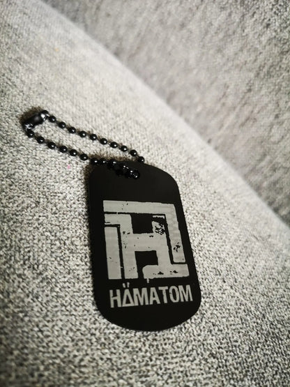 Hämatom Schlüsselanhänger personalisierbar Wunschtext