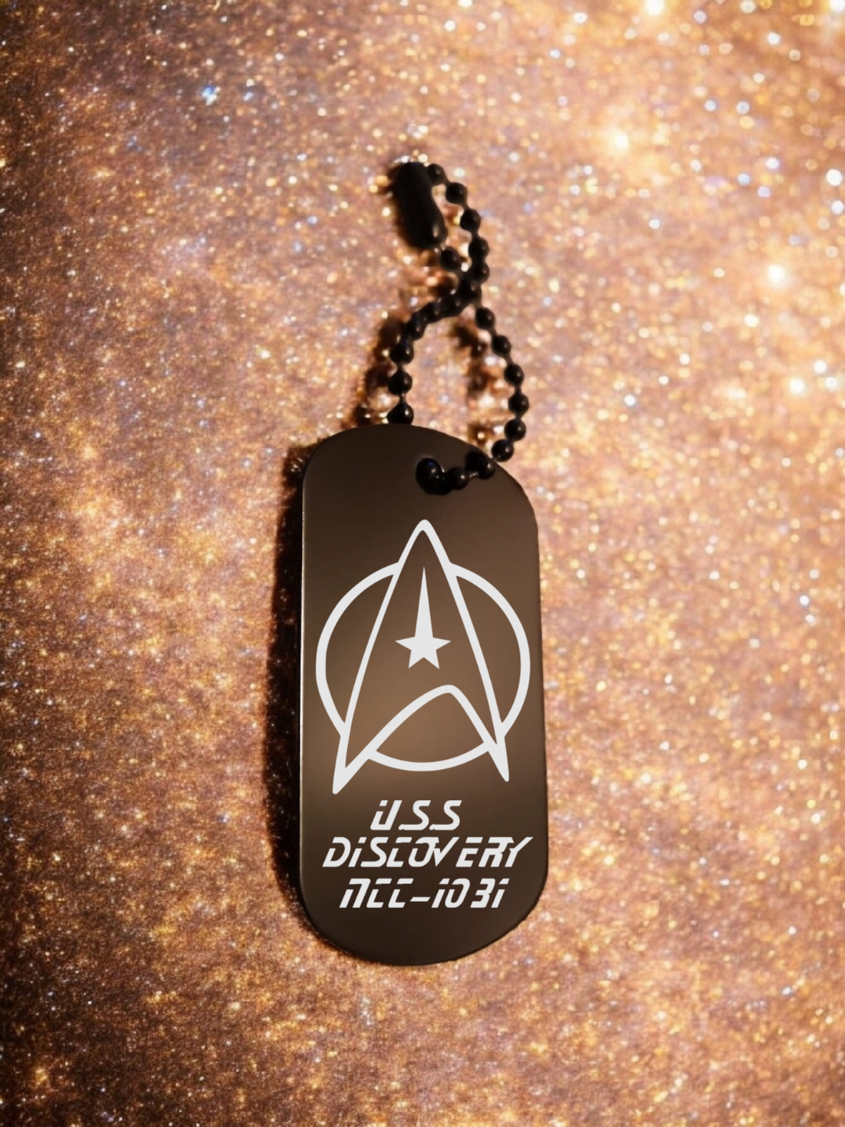 Schlüsselanhänger Star Trek StarTrek Abzeichen USS Discovery USS Enterprise