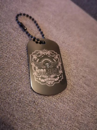 Volbeat Schlüsselanhänger personalisierbar Wunschtext