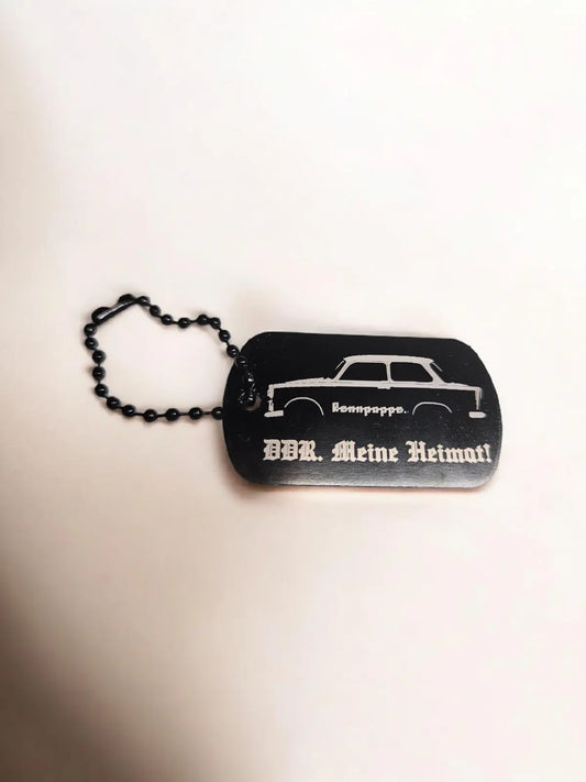 Schlüsselanhänger DDR Heimat Trabi Trabant Rennpappe