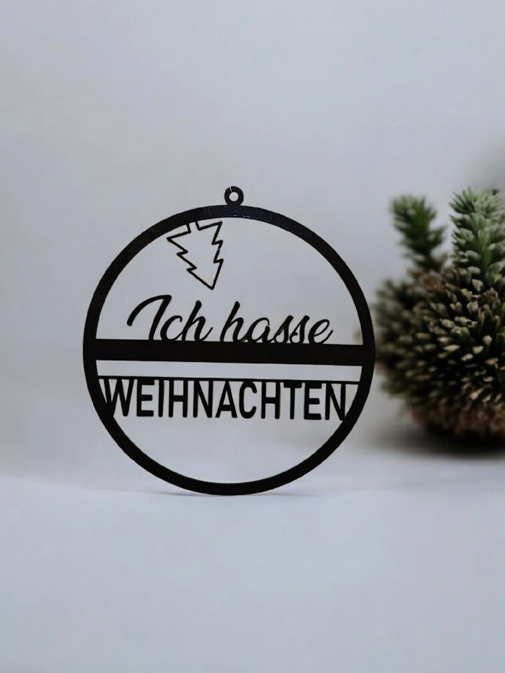 Türdeko Ich hasse Weihnachten