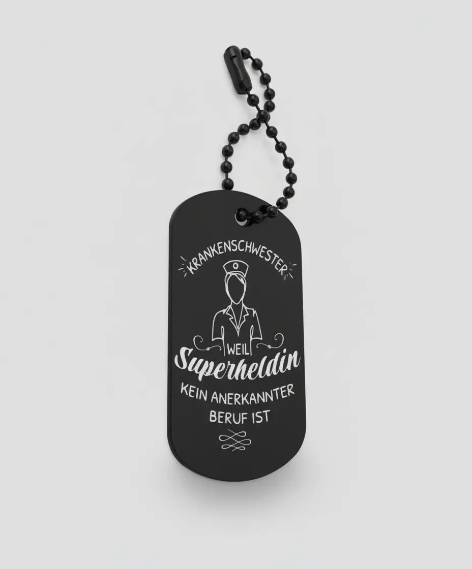 Schlüsselanhänger Beste Krankenschwester Kollegin personalisierbar Wunschtext