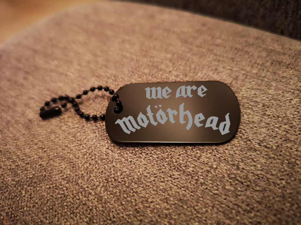 Motörhead Schlüsselanhänger personalisierbar Wunschtext