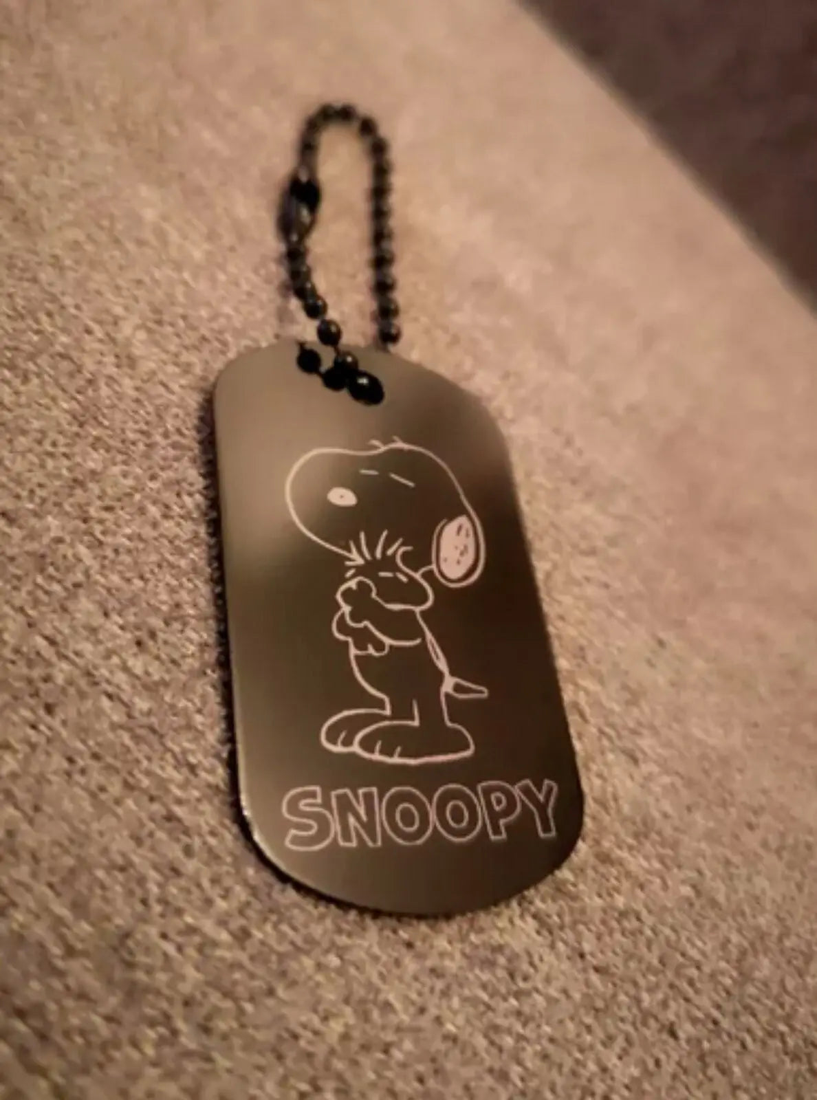 Snoopy Schlüsselanhänger personalisierbar