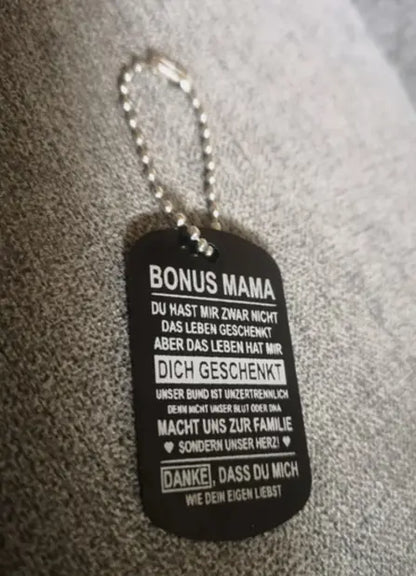 Bonus Papa / Bonus Mama Schlüsselanhänger