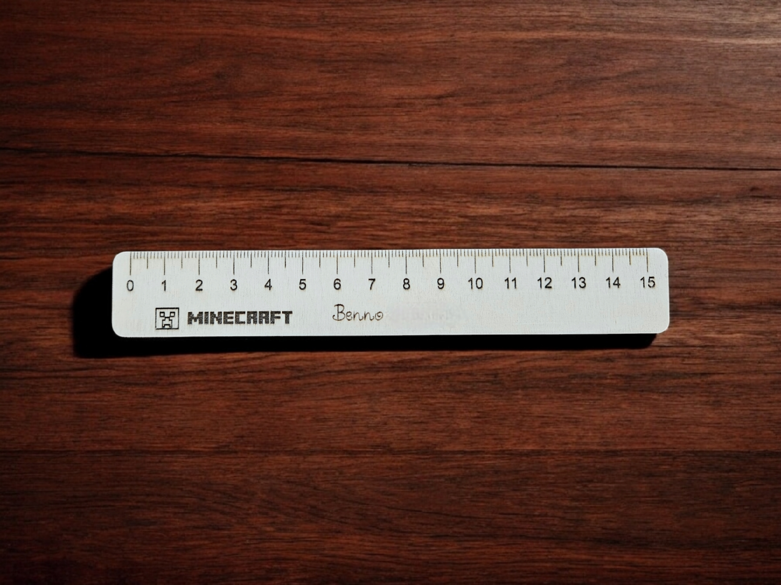 Lineal 15cm personalisiert mit Namen und Wunschmotiv