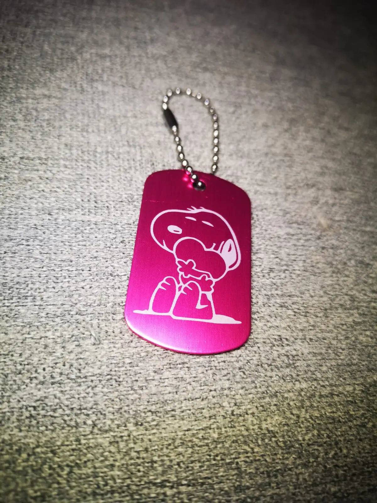 Snoopy Schlüsselanhänger personalisierbar