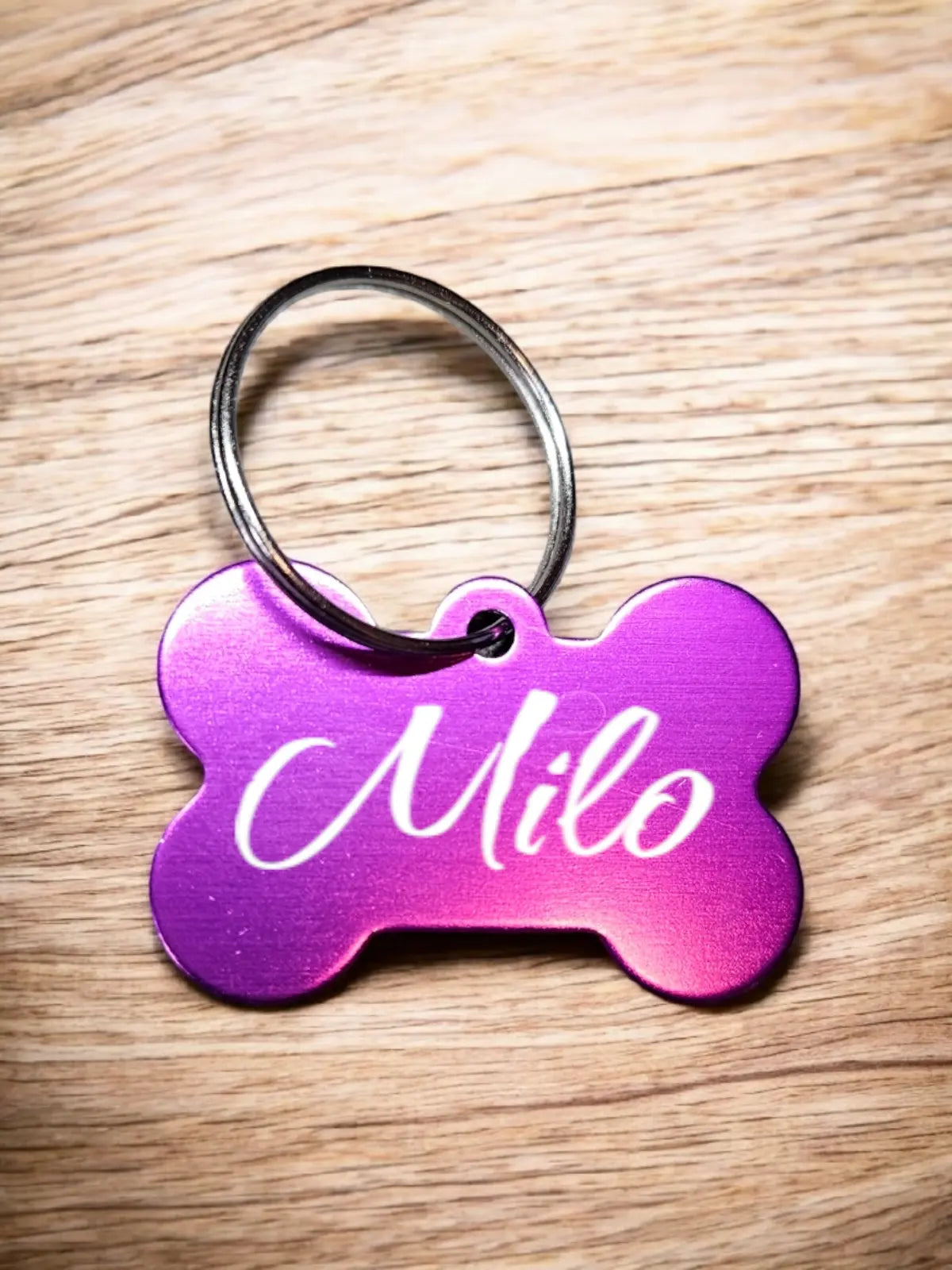 Hundemarke Katzenmarke Hundeplakette mit Namen und Wunschtext Katze Freigänger