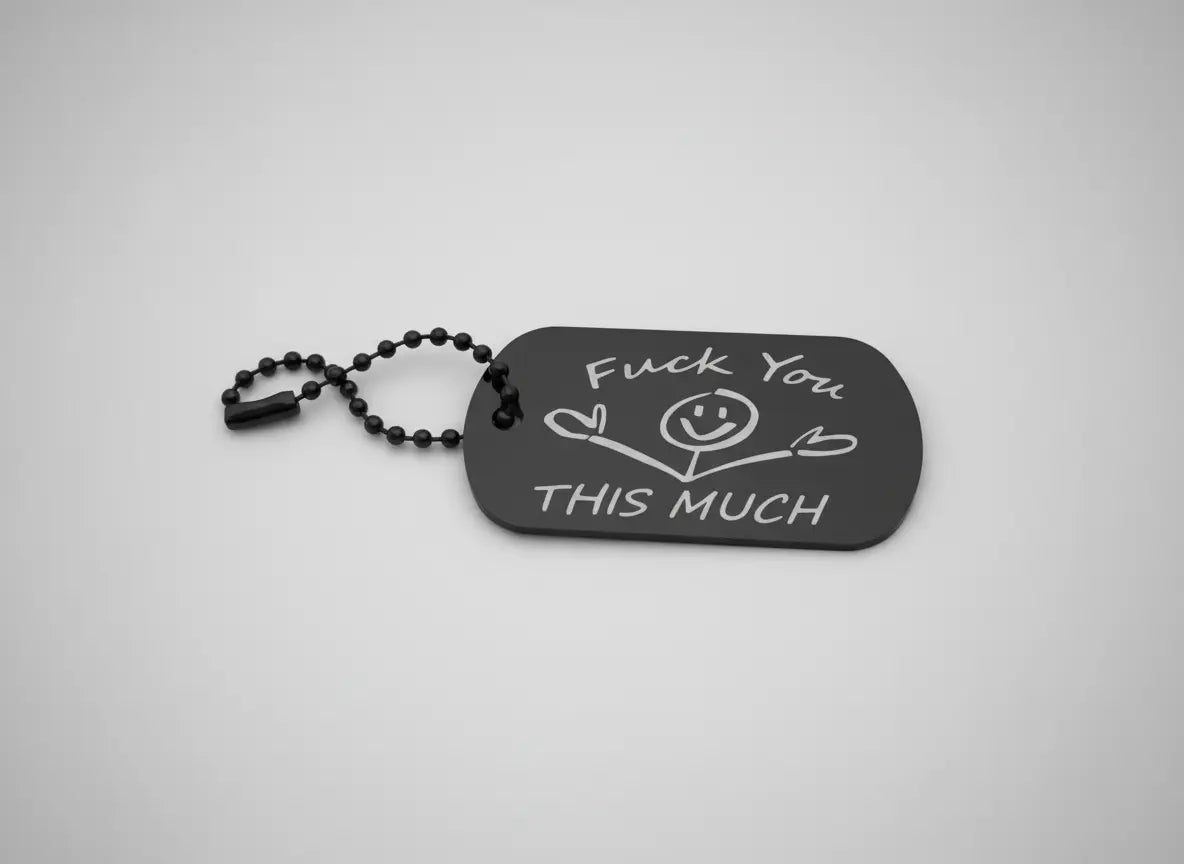 Mickey Schlüsselanhänger Fuck you