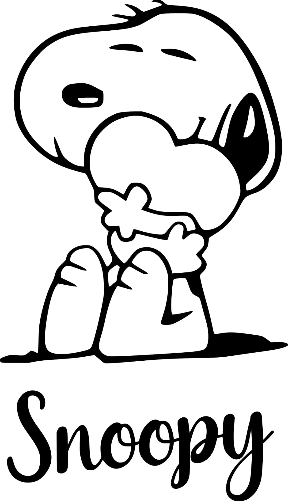 Snoopy Schlüsselanhänger personalisierbar