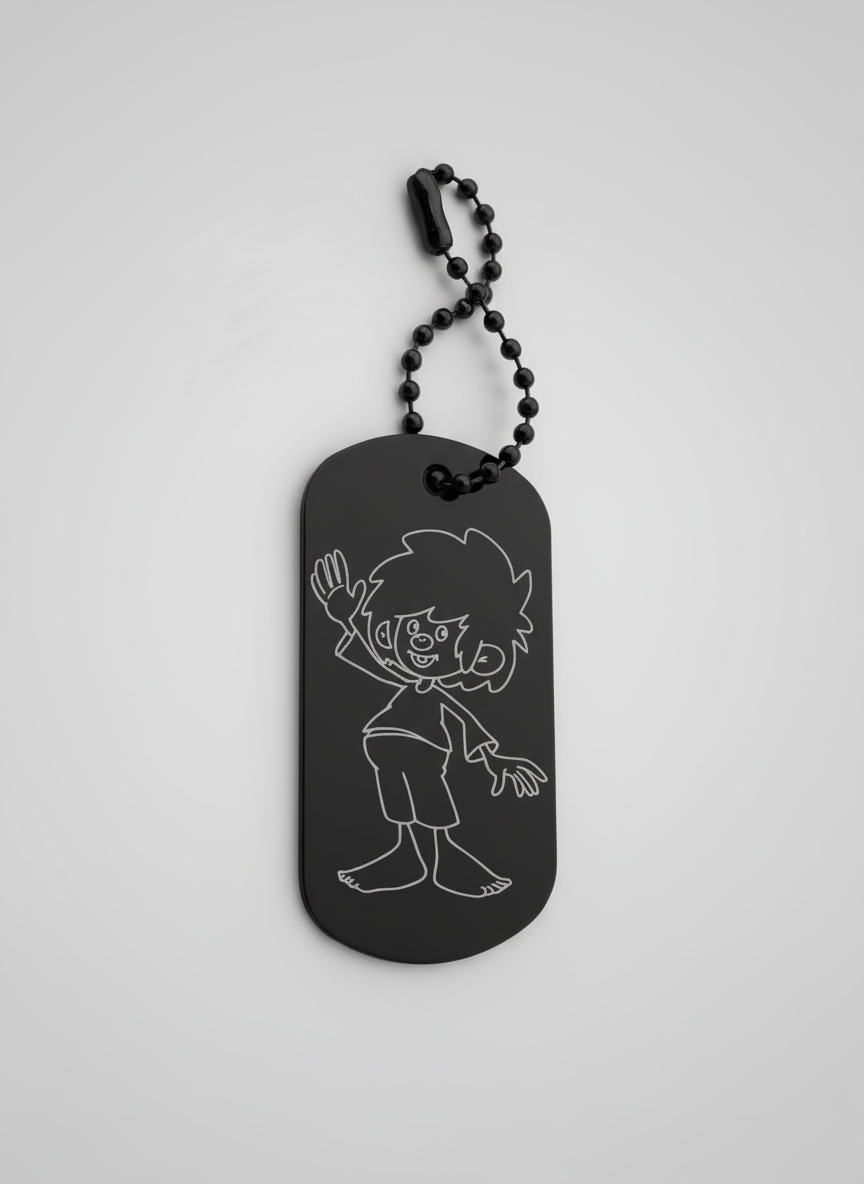 Pumuckl Schhlüsselanhänger personalisierbar Wunschtext Geschenk