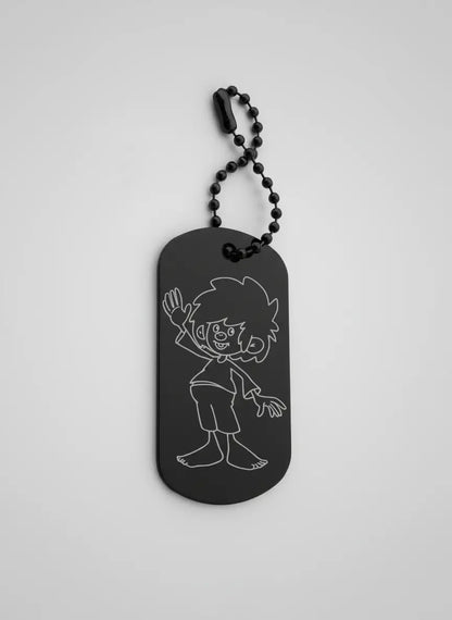 Pumuckl Schhlüsselanhänger personalisierbar Wunschtext Geschenk