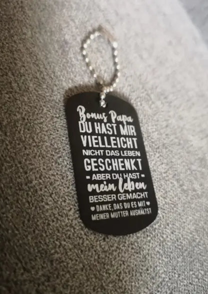 Bonus Papa / Bonus Mama Schlüsselanhänger
