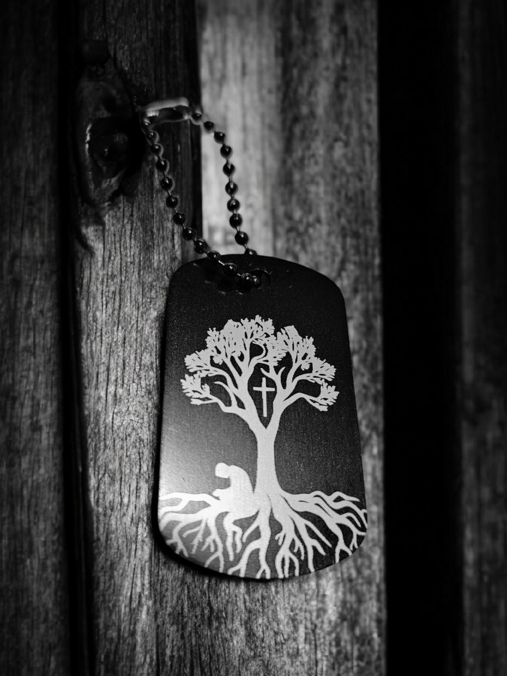 Schlüsselanhänger Kreuz mit Wurzeln Religiös Christlich Jesus Kreuzigung