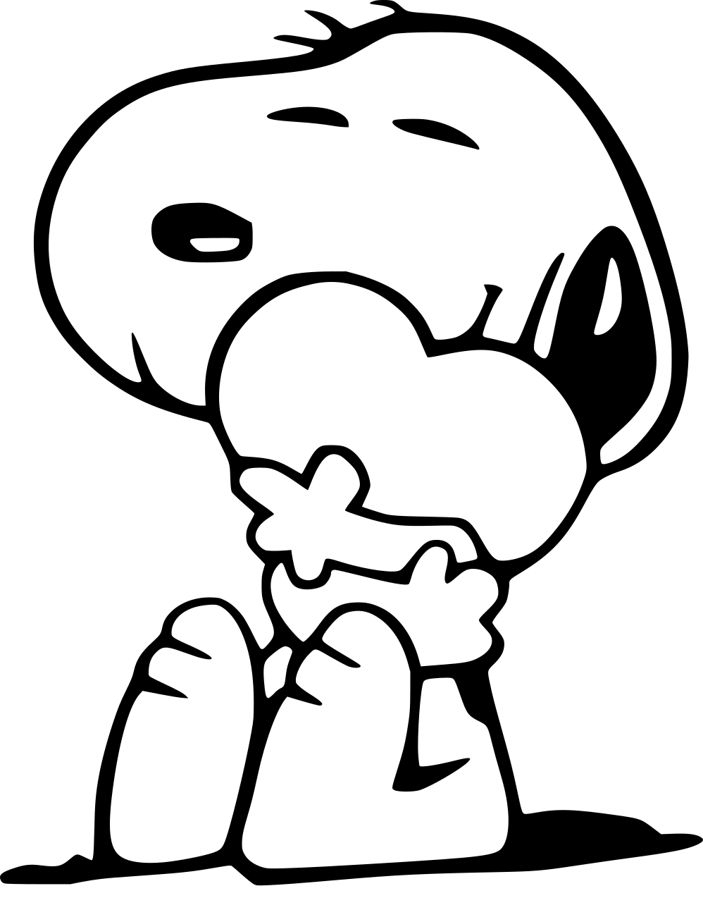 Schlüsselanhänger Pink / Schwarz Snoopy Woodstock personalisierbar Wunschtext