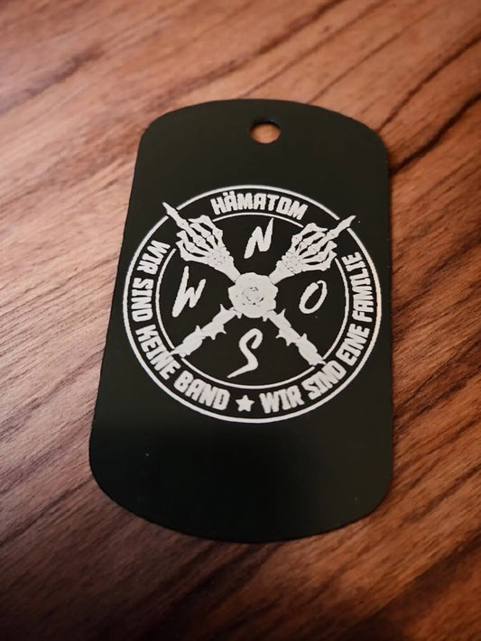 Hämatom Schlüsselanhänger personalisierbar Wunschtext