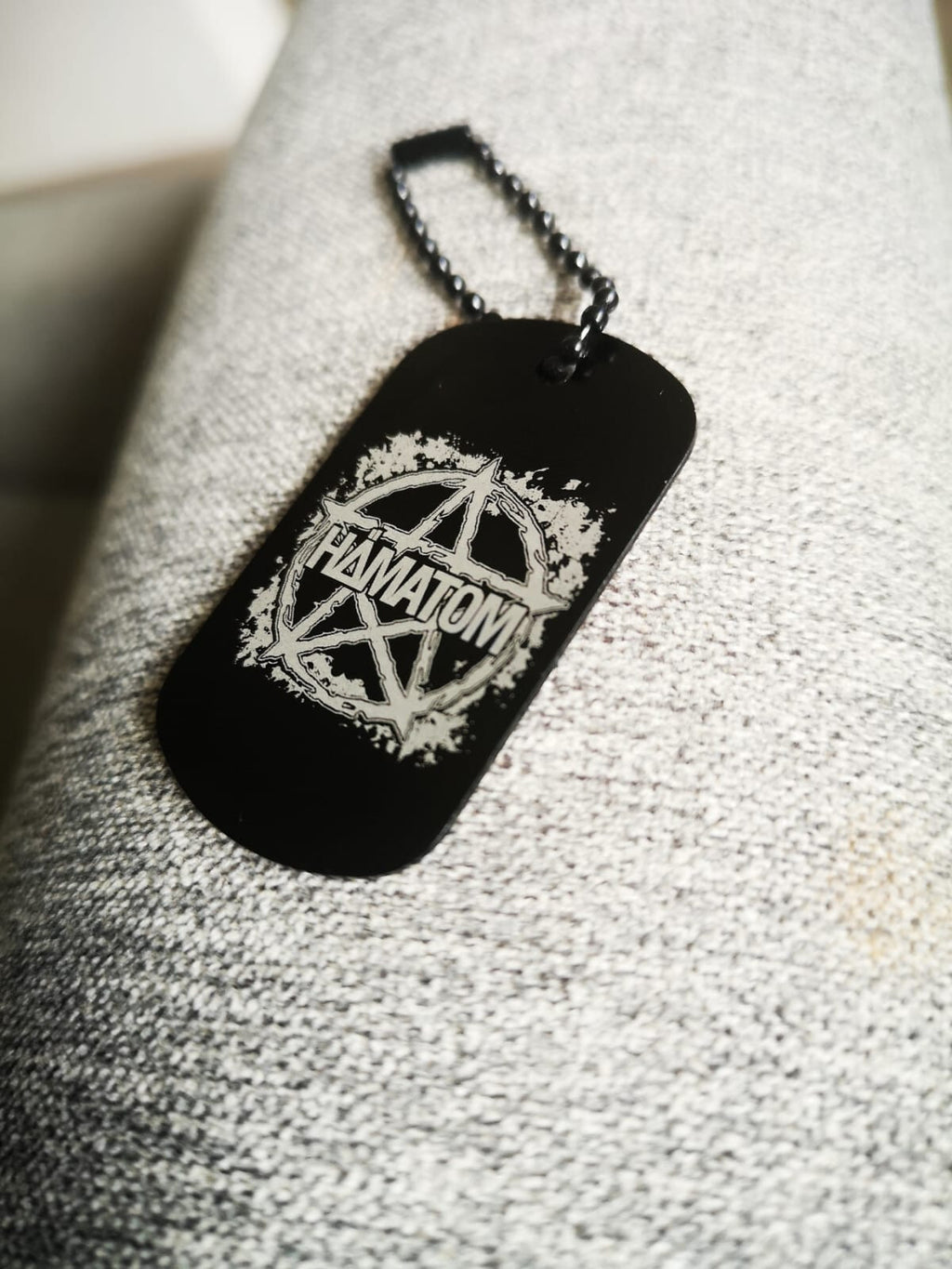 Hämatom Schlüsselanhänger personalisierbar Wunschtext