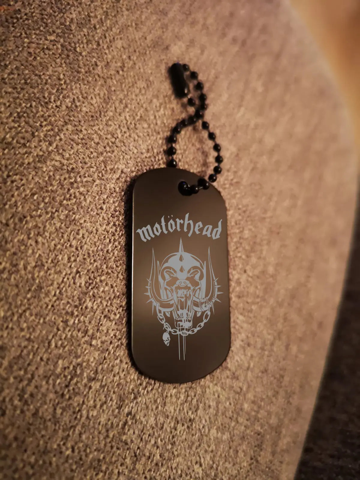 Motörhead Schlüsselanhänger personalisierbar Wunschtext