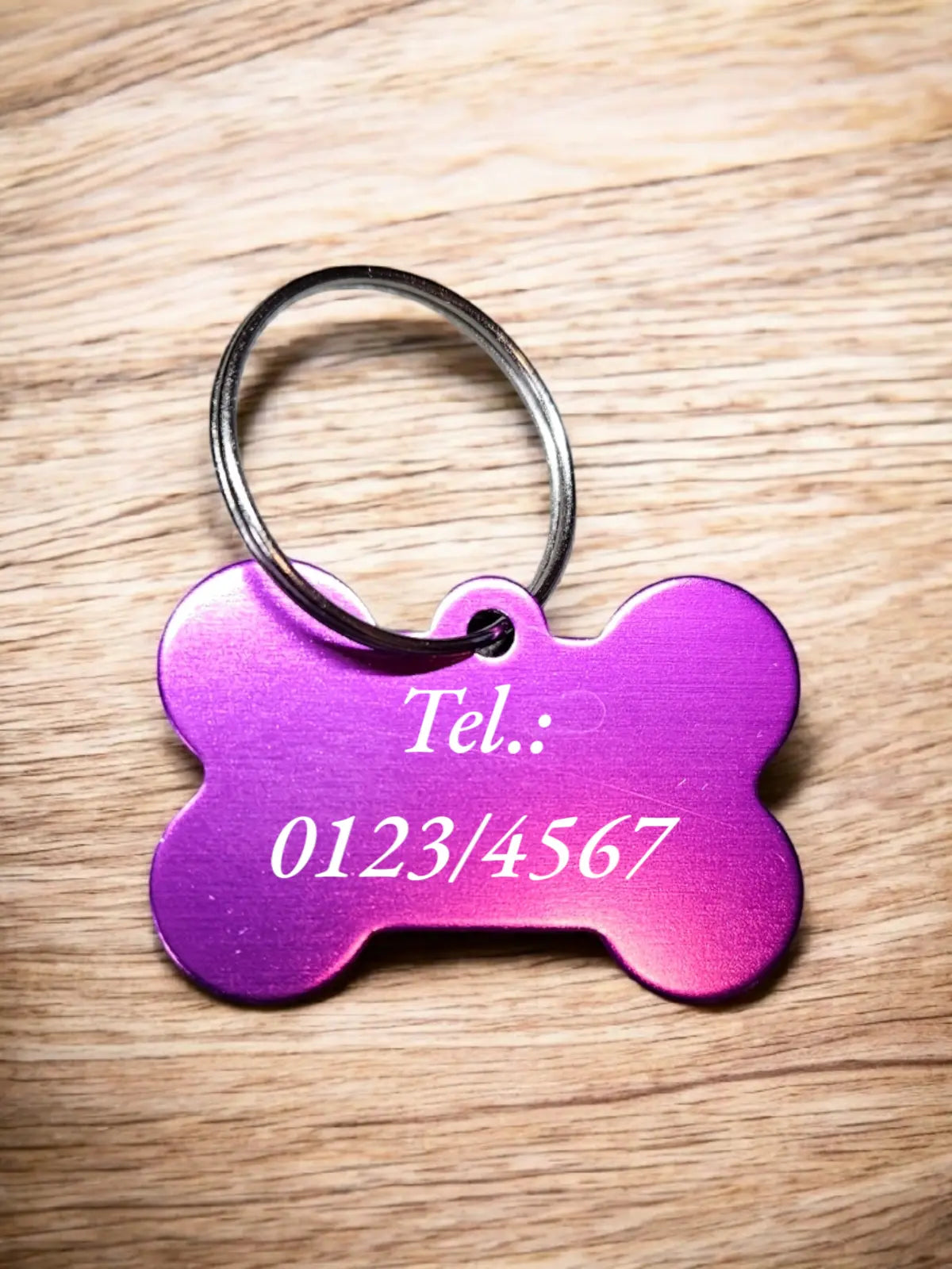 Hundemarke Katzenmarke Hundeplakette mit Namen und Wunschtext Katze Freigänger