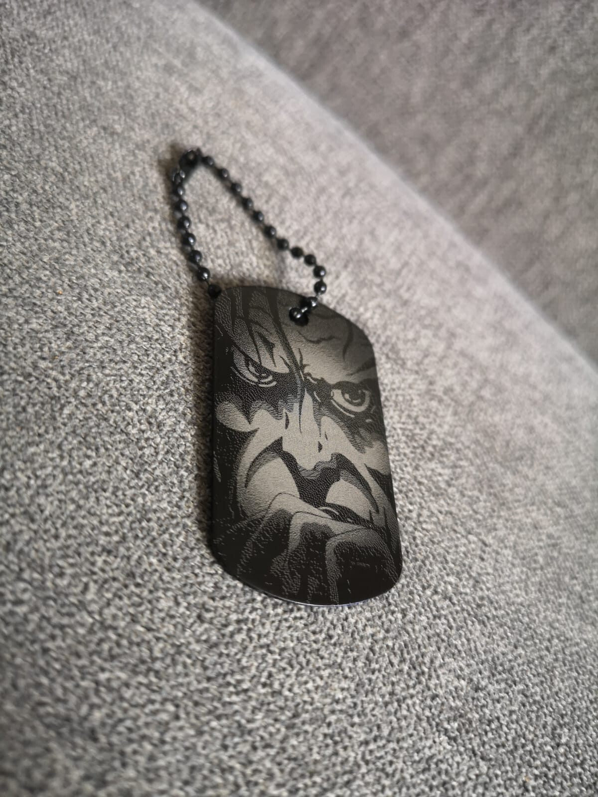 Onkelz BO Schlüsselanhänger "Gesicht" personalisierbar Wunschtext