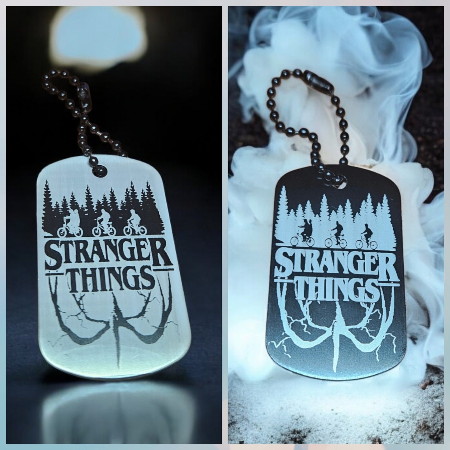 Stranger Things Schlüsselanhänger personalisierbasr