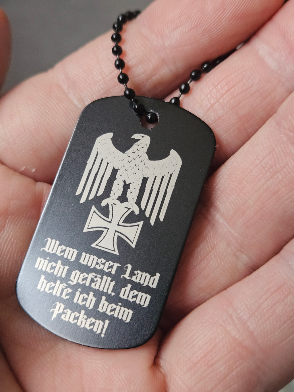 Schlüsselanhänger Deutschland ich helfe beim Packen Geschenk Weihnachten personalisierbar