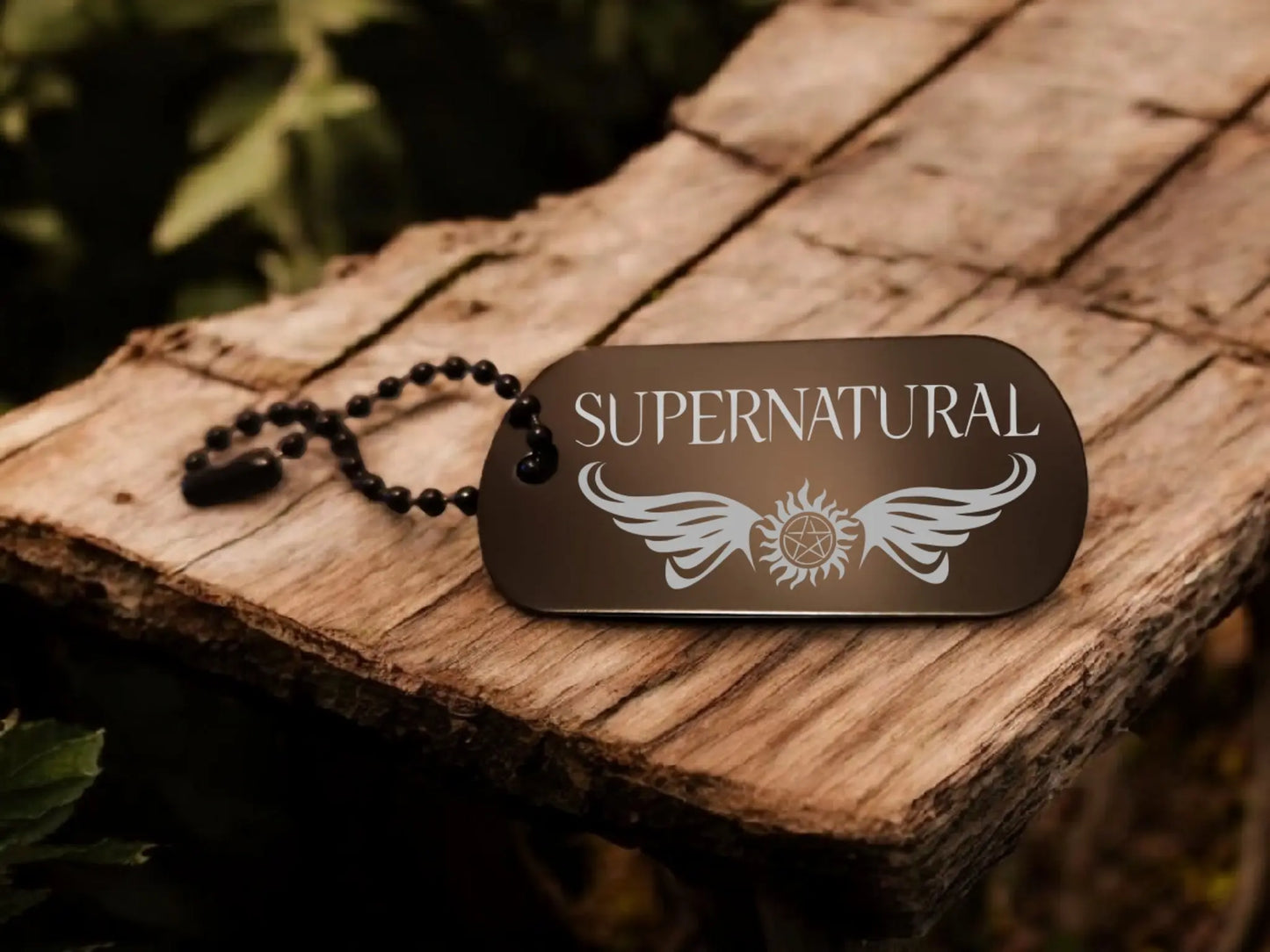 Schlüsselanhänger Supernatural Sam Dean Winchester Castiel personalisierbar Mein Shop