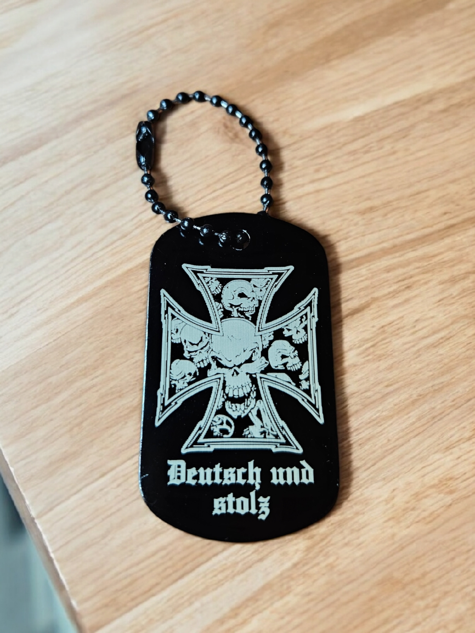 Schlüsselanhänger Deutsch und stolz