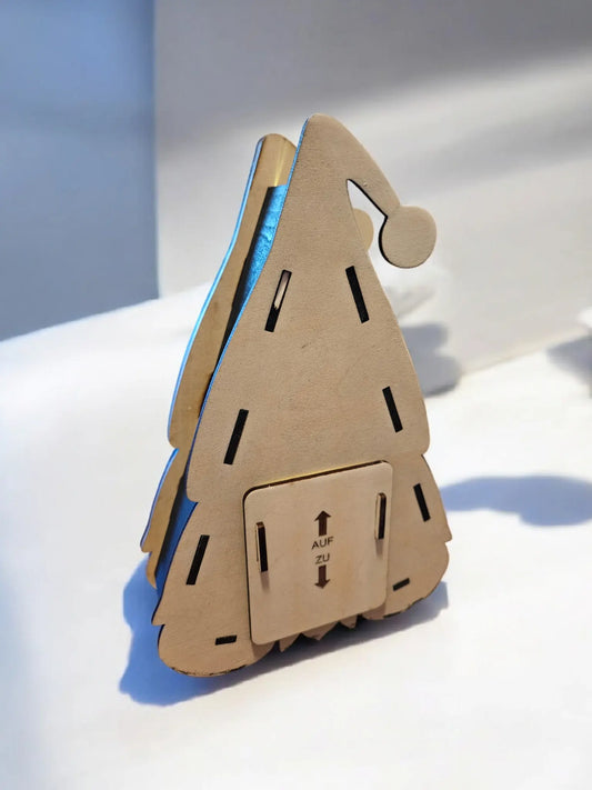 Wichtel Weihnachtsdeko Dekoration Weihnachtswichtel Lichterkette Kerzenhalter