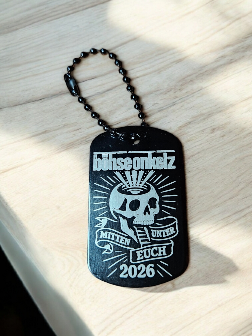 Schlüsselanhänger Böhse Onkelz Tour 2026