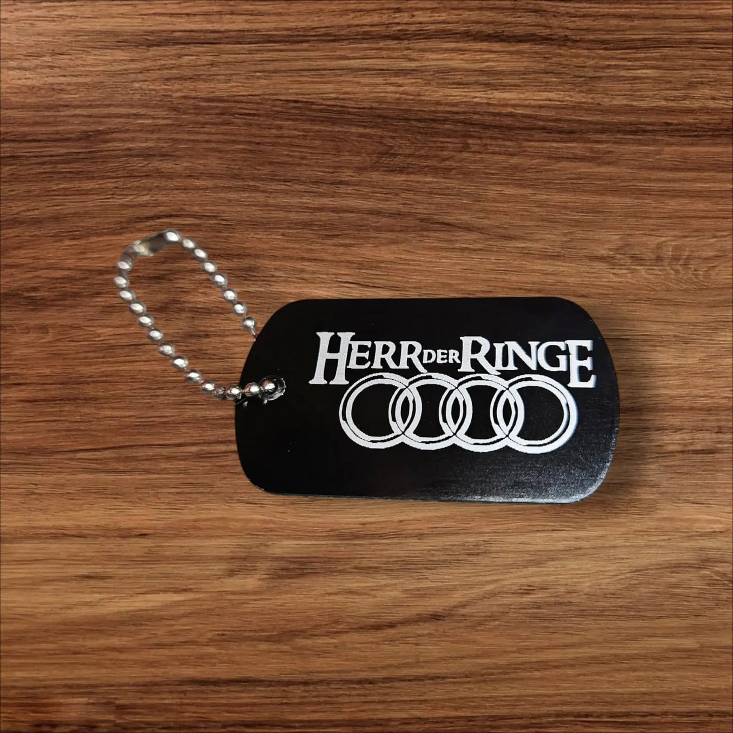 Schlüsselanhänger Audi  "Herr der Ringe" oder "dope" personalisierbar #wasndasfürnkombi Mein Shop