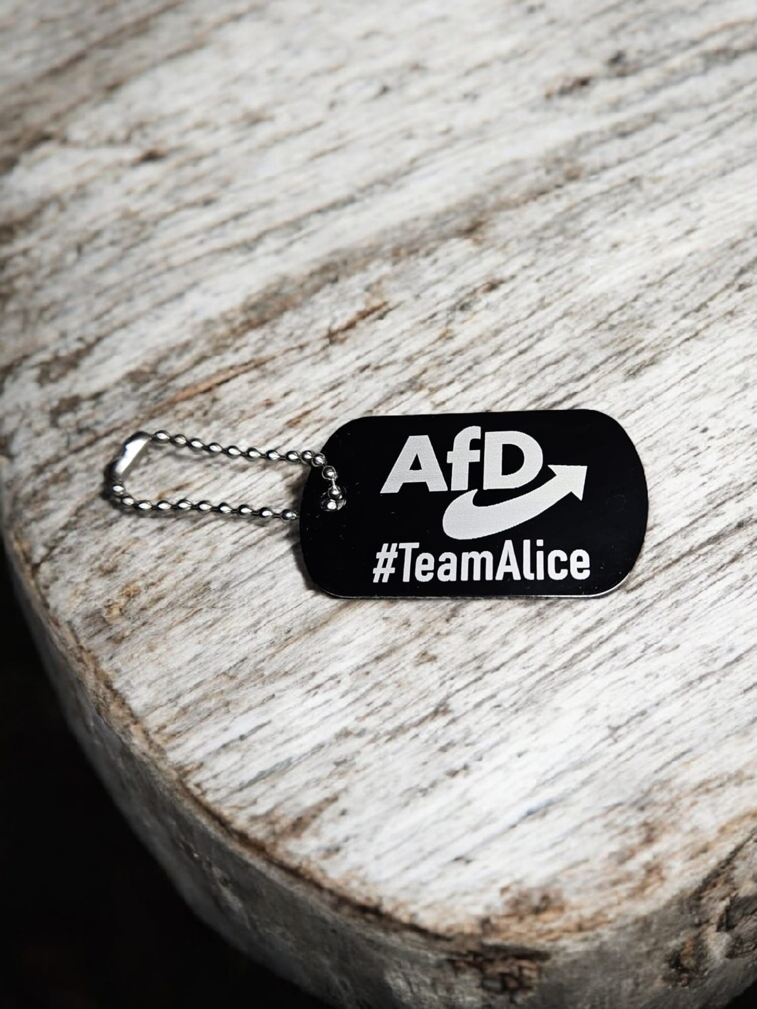 AfD Schlüsselanhänger Wir sind das Volk / #TeamAlice