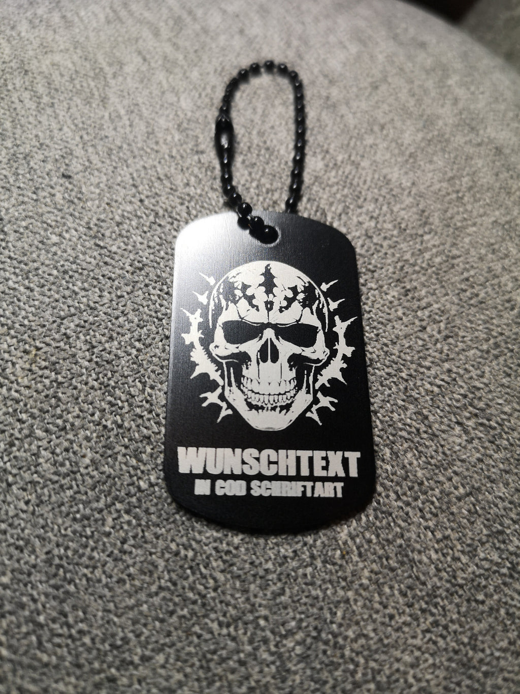 Call of Duty Schlüsselanhänger mit User ID und Wunschtext