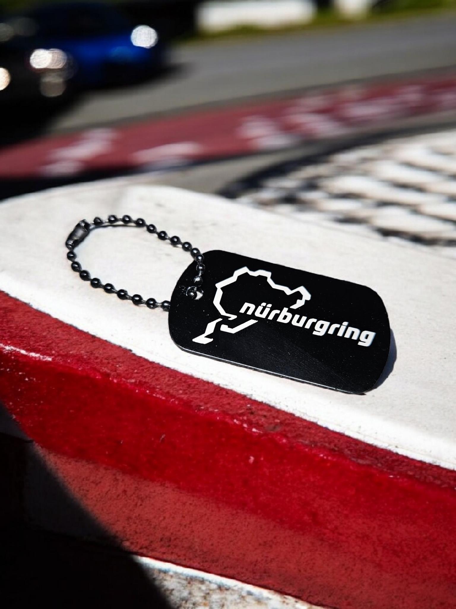 Nürburgring Schlüsselanhänger grüne Hölle personalisierbar