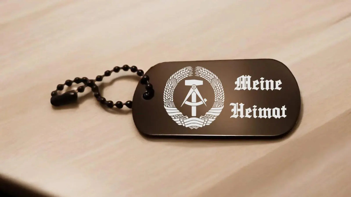 DDR Schlüsselanhänger DDR Meine Heimat Stolzer Ossi Ostdeutschland Mein Shop