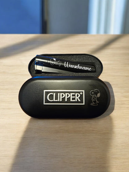 Snoopy Feuerzeug Clipper Jet-Flame