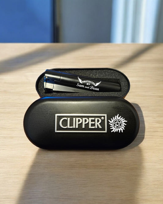 Supernatural Clipper Jet-Flame Feuerzeug Winchester Sam Dean