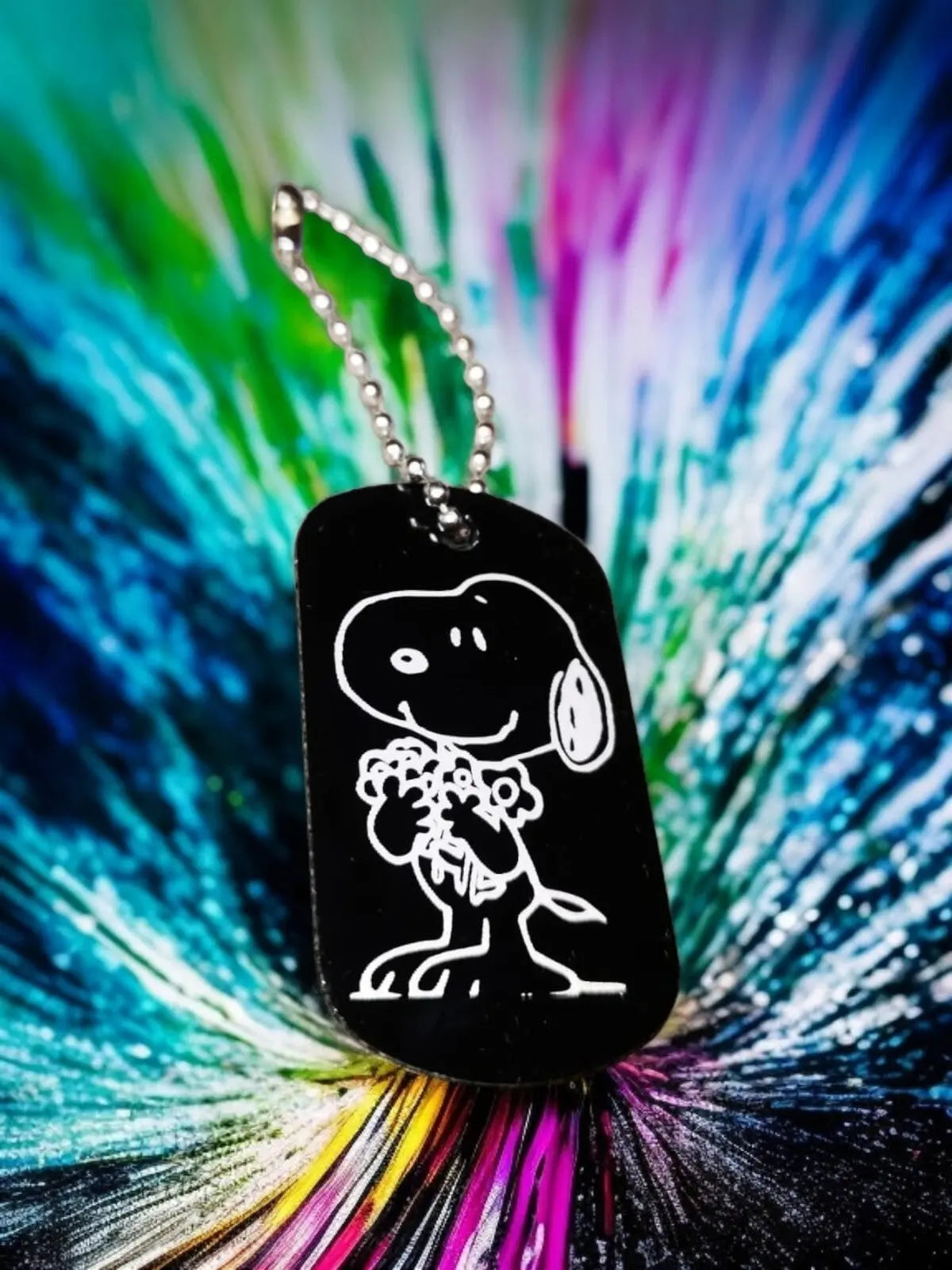 Snoopy Schlüsselanhänger personalisierbar Geschenk Wunschtext Weihnachten Liebe Mein Shop